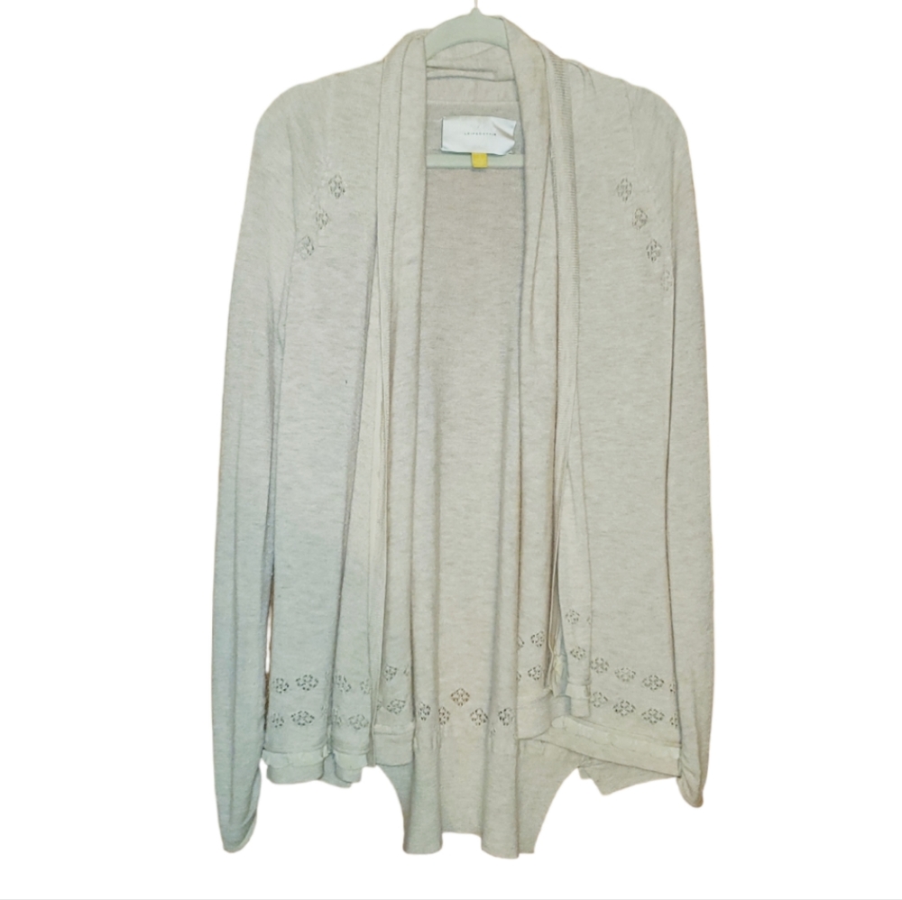 Anthro Leifsdottir Slub Cardigan